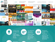 Tablet Screenshot of enviosmasivosmexico.com